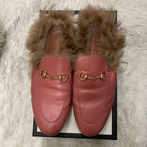 Gucci Fur Princetown
